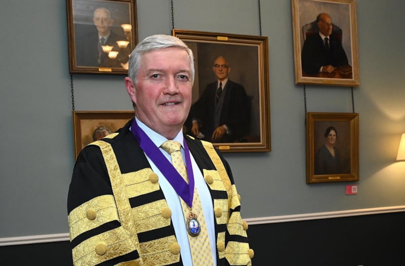 Dr Diarmuid O'Shea, Horgan, President of the Royal College of Physicians